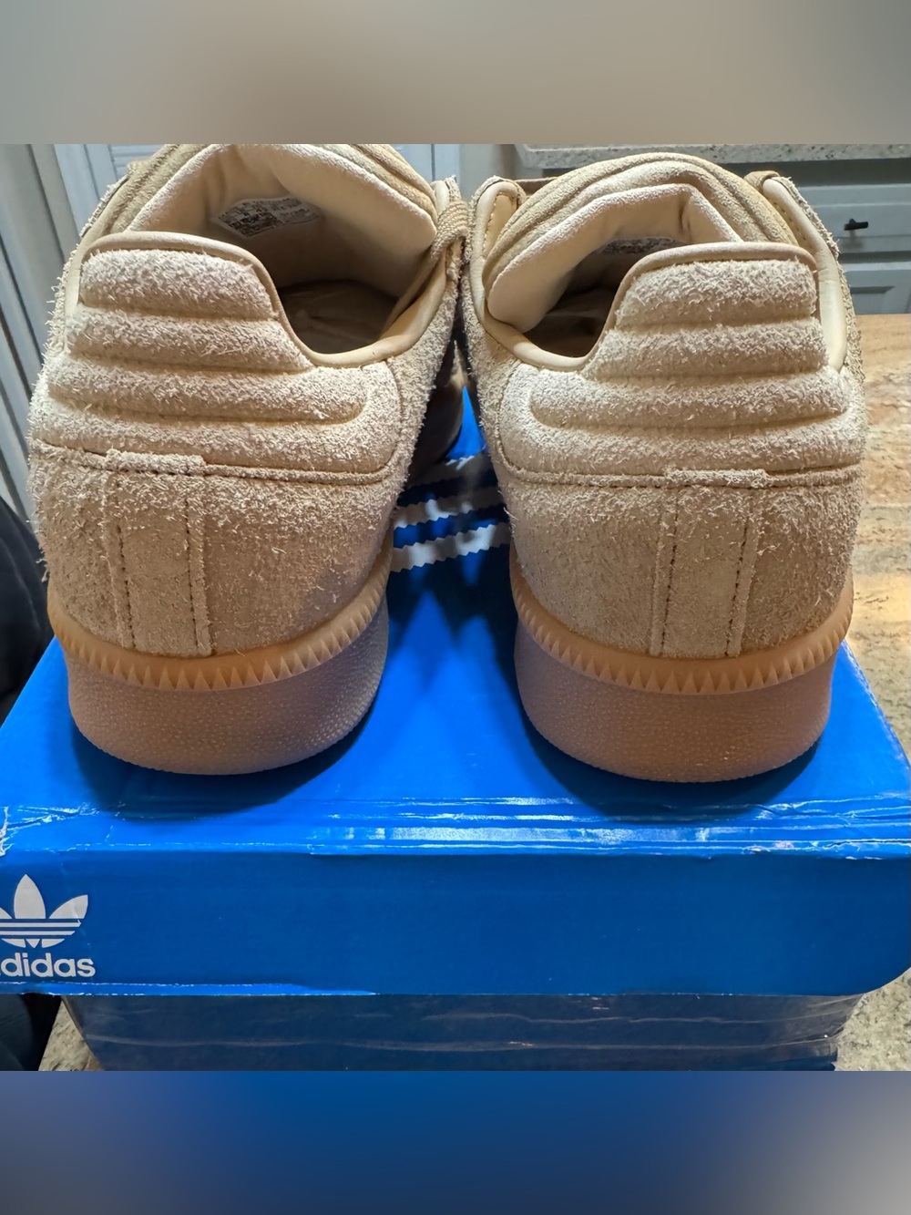 adidas Samba XLG Cardboard Magic Beige - Picture 5 of 10